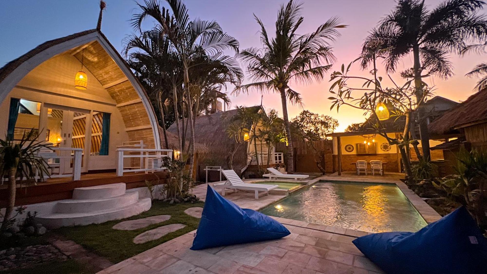 Coconut Dream Villas Gili Trawangan Esterno foto