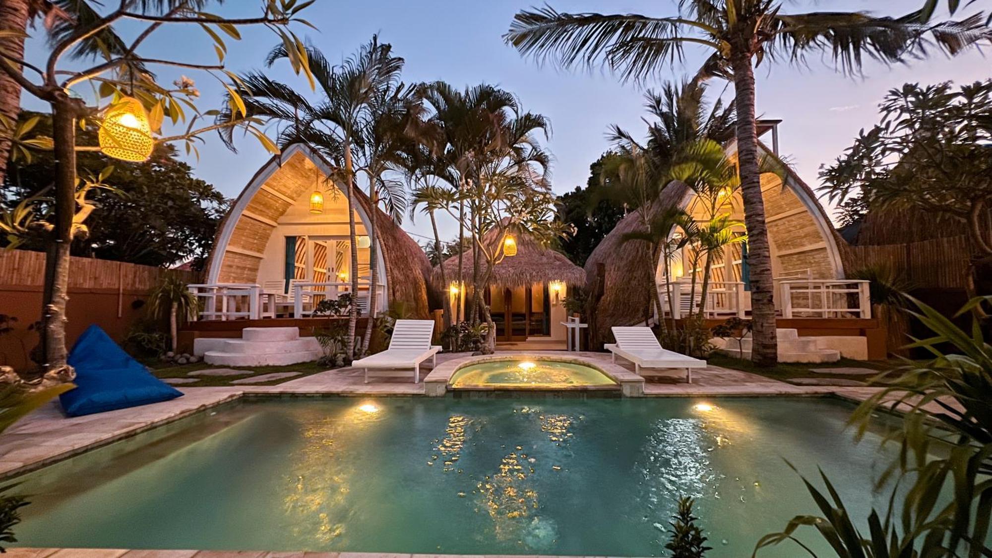 Coconut Dream Villas Gili Trawangan Esterno foto